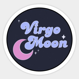 Virgo moon Sticker